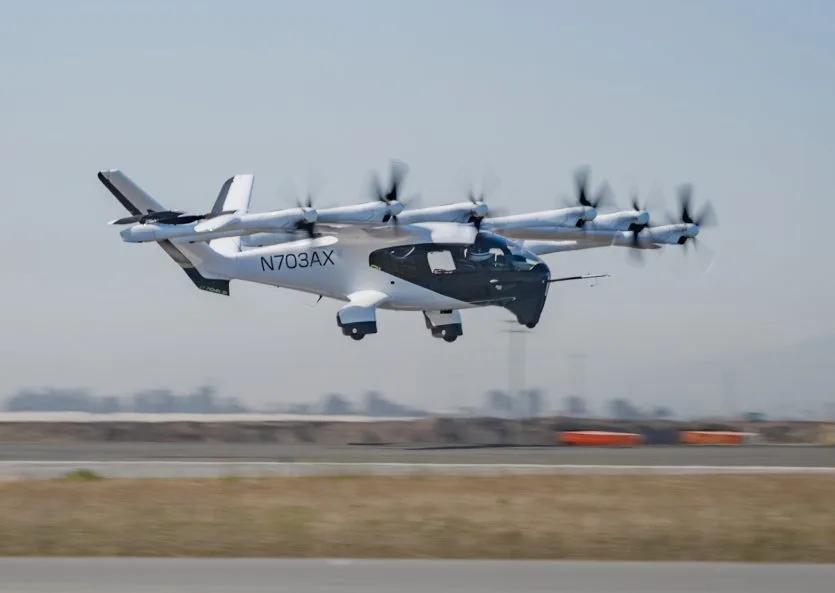 Archer Aviation протестував аеротаксі Midnight на маршруті Салінас–Монтерей за 9 хвилин