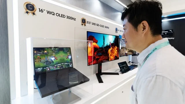 Samsung показала першу 300 Гц OLED-панель для ігрових ноутбуків