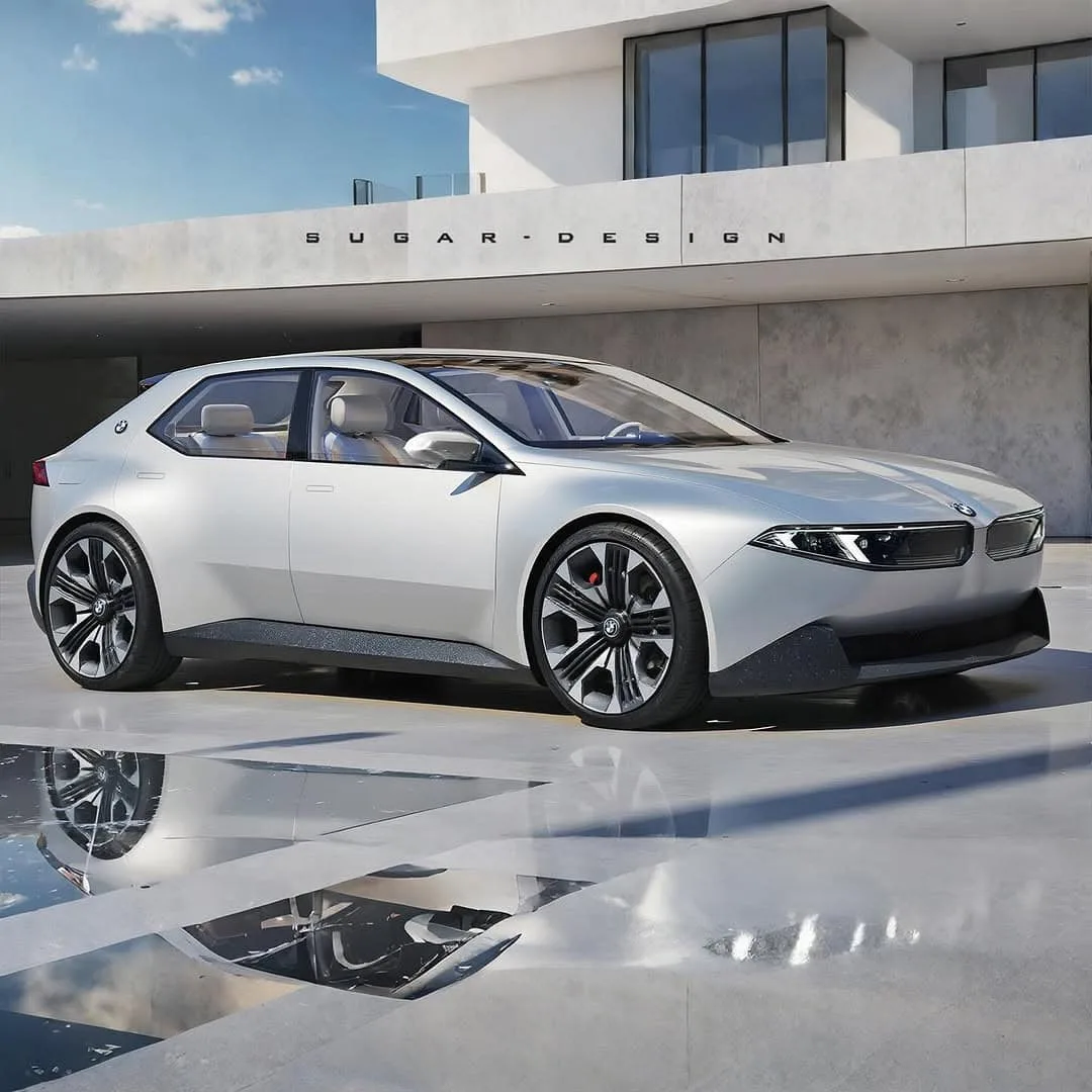 Передня частина електромобіля Audi з обтічними формами