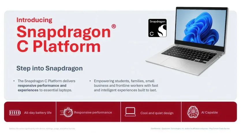 Порівняння продуктивності процесорів Qualcomm Intel