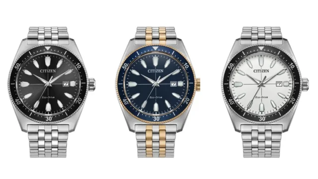 Citizen представила три спортивні моделі з технологією Eco-Drive для британського ринку