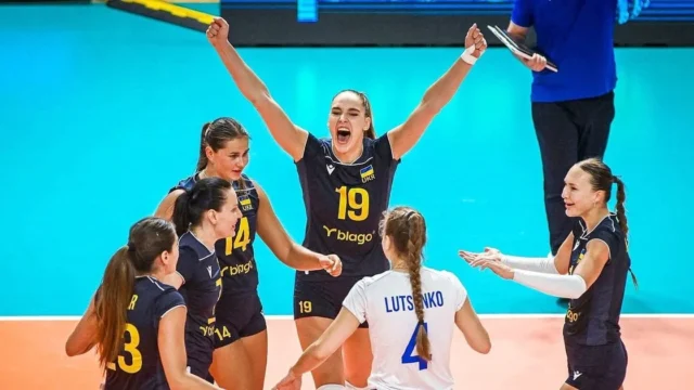 Волейбол: Україна здолала Австрію на Євро-2026 і повернулася до боротьби