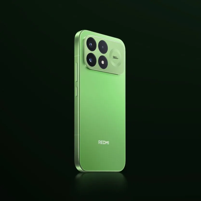 Задня панель Redmi K100 Pro із світлящим матеріалом