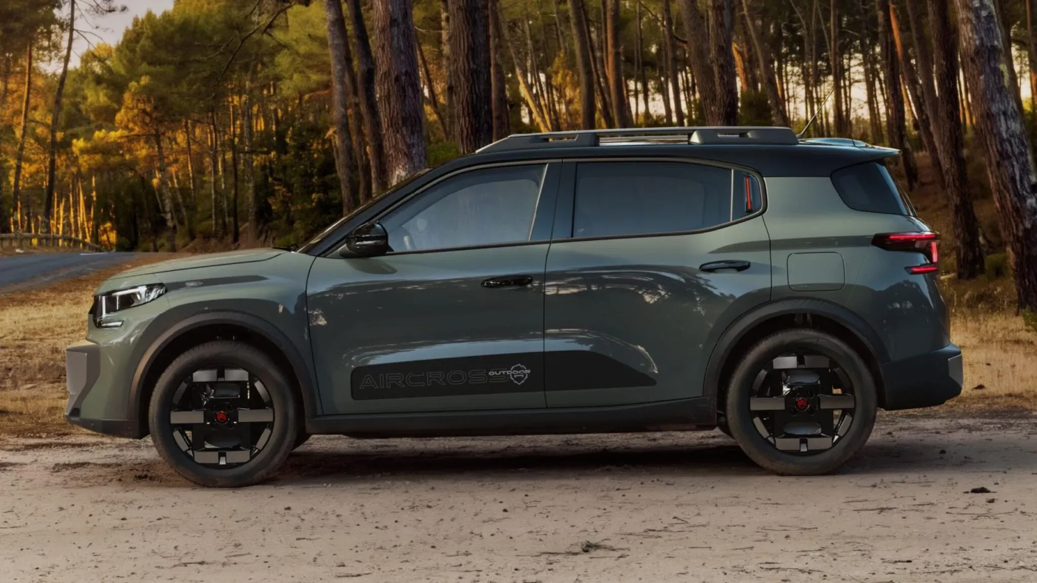 C3 Aircross з дахованими рейками та протитуманними фарами