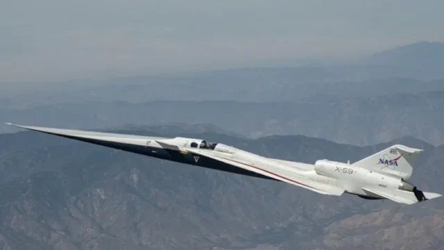 NASA X-59: експериментальний надзвуковий літак підтвердив всі параметри тихого польоту