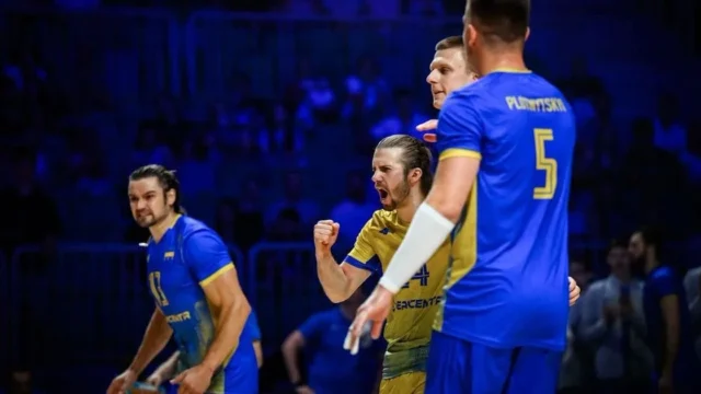 Волейбол: Україна переходить групу чемпіонату Європи з чотирма перемогами поспіль