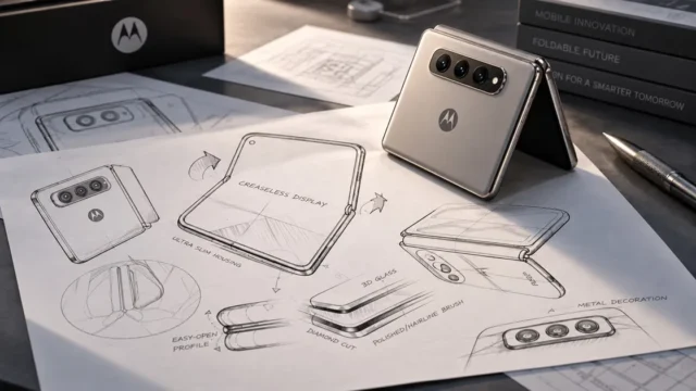 Motorola розробляє широкий складаний смартфон: перші ескізи і трикамерна система