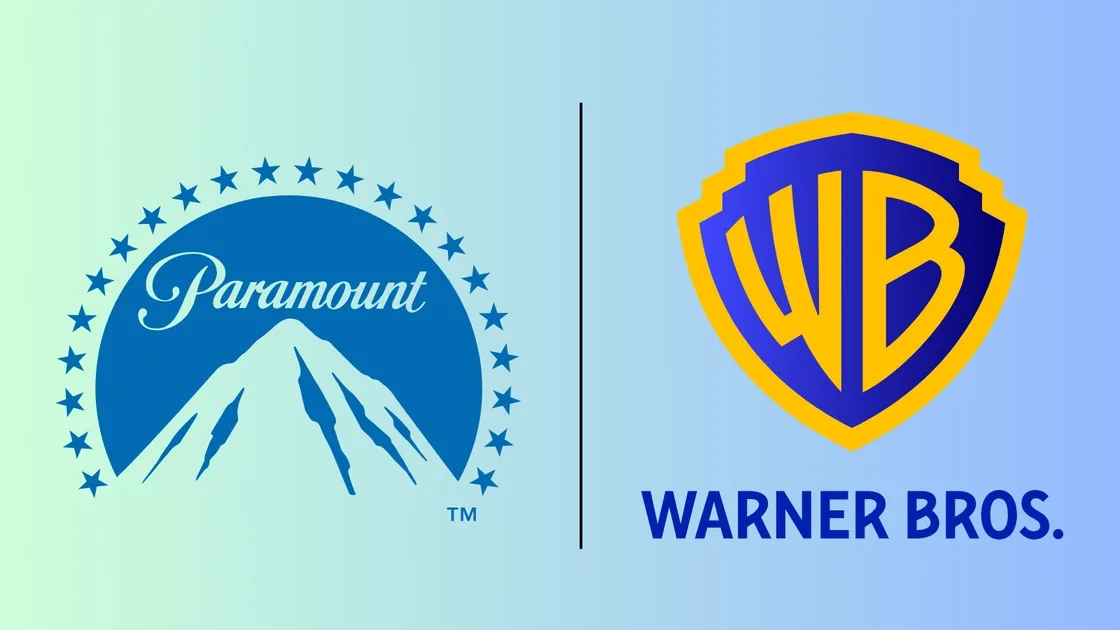 Логотип Paramount на синьому фоні