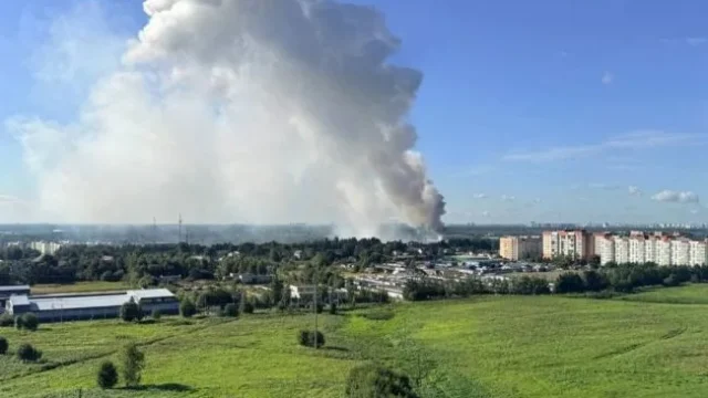 Вибух і пожежа під Петербургом: що сталося в Колтушах 1 вересня
