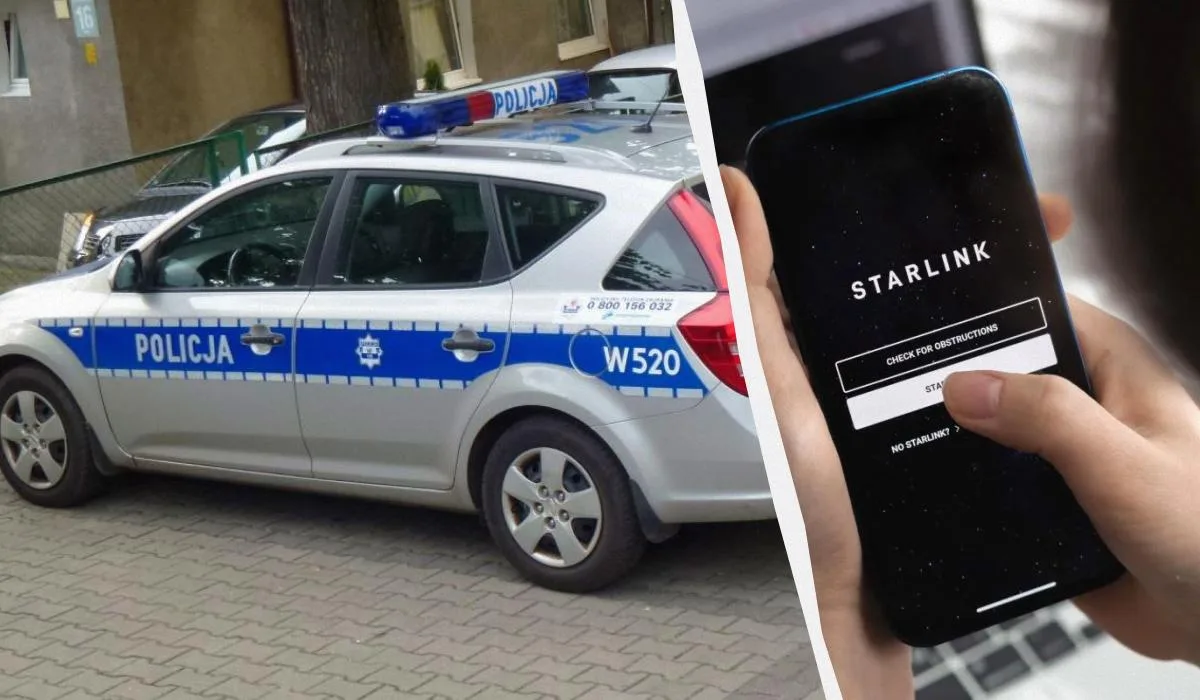 Наземна станція Starlink у Воля-Кробовській після пожежі