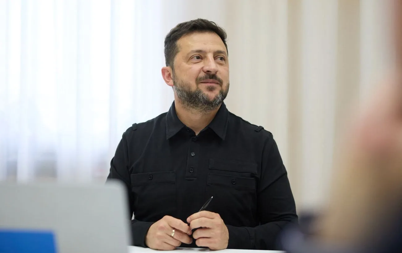 Президент Зеленський виступає на самітові Карпатської вісімки