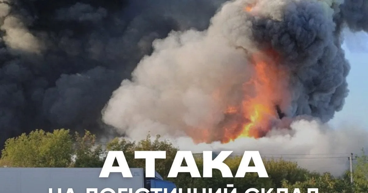 Російські дрони завдали удару по складу мережі
