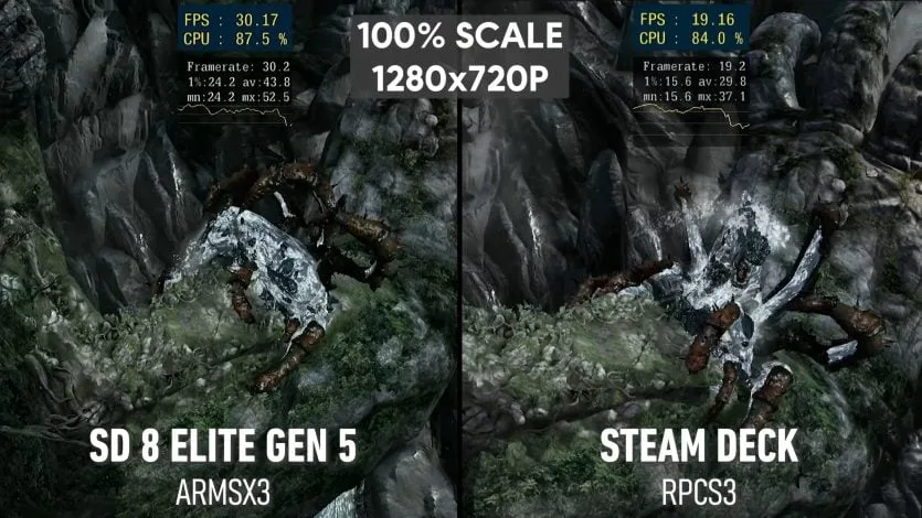 Тест God of War 3 на портативних пристроях