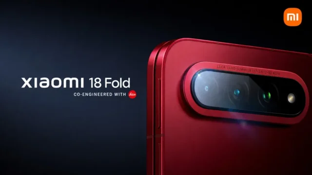 Xiaomi 18 Fold офіційно показала: 200 МП камера Leica та батарея на 6000 мА/г