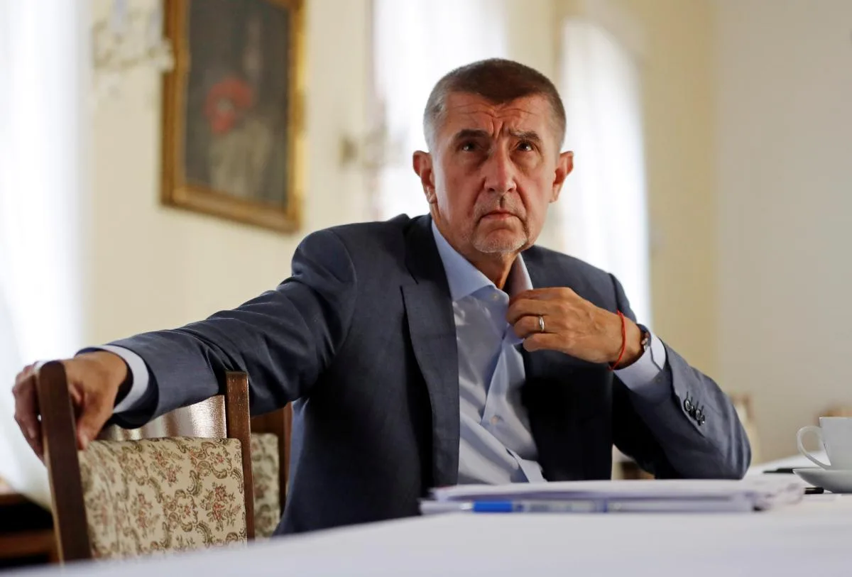 Andrej Babiš виступає на міжнародній конференції