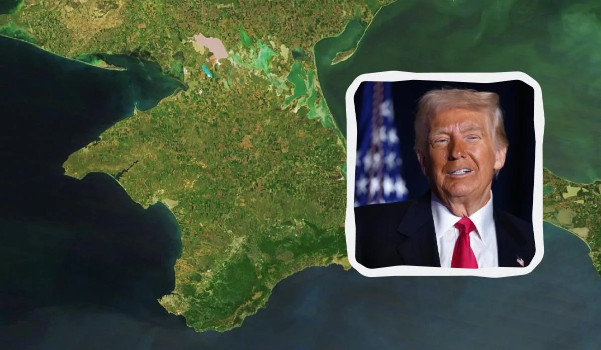 Дональд Трамп під час інтервʼю про геополітичні конфлікти