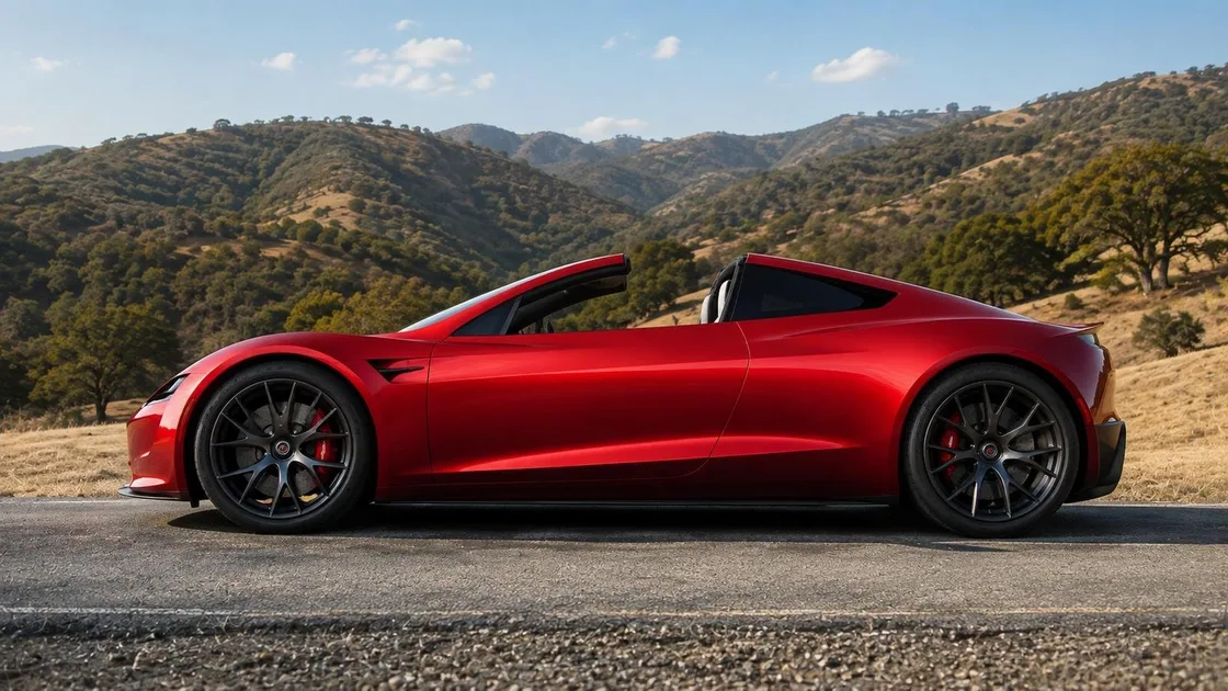 Електричний автомобіль Roadster другого покоління в деталях