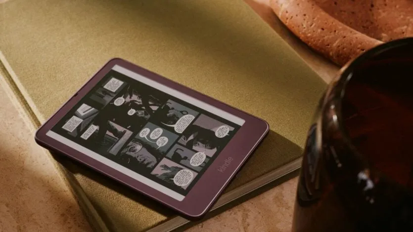 Фіолетовий та червоний відтінки моделей Kindle