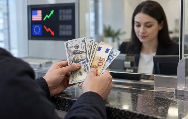 Курс валют 6 жовтня: долар перевищив 45 гривень, євро дешевшає