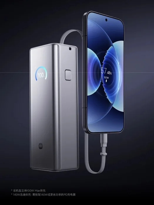 Мінімалістичний дизайн зарядного пристрою Xiaomi