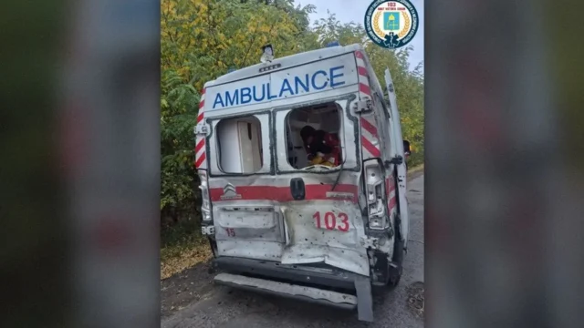 Атака дроном на швидку: медики поранені під час виїзду на виклик на Сумщині