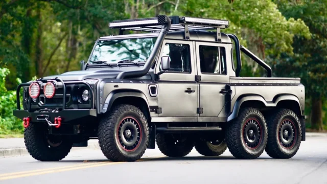 Екстремальний Land Rover Defender 6×6 з V8 на 710 к.с. виставлений на продаж за $300 тисяч