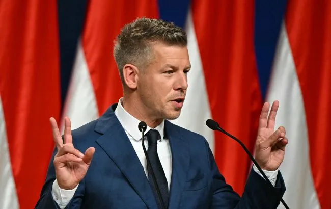 Угорський прем'єр-міністр Петер Мадяр на саміті ЄС