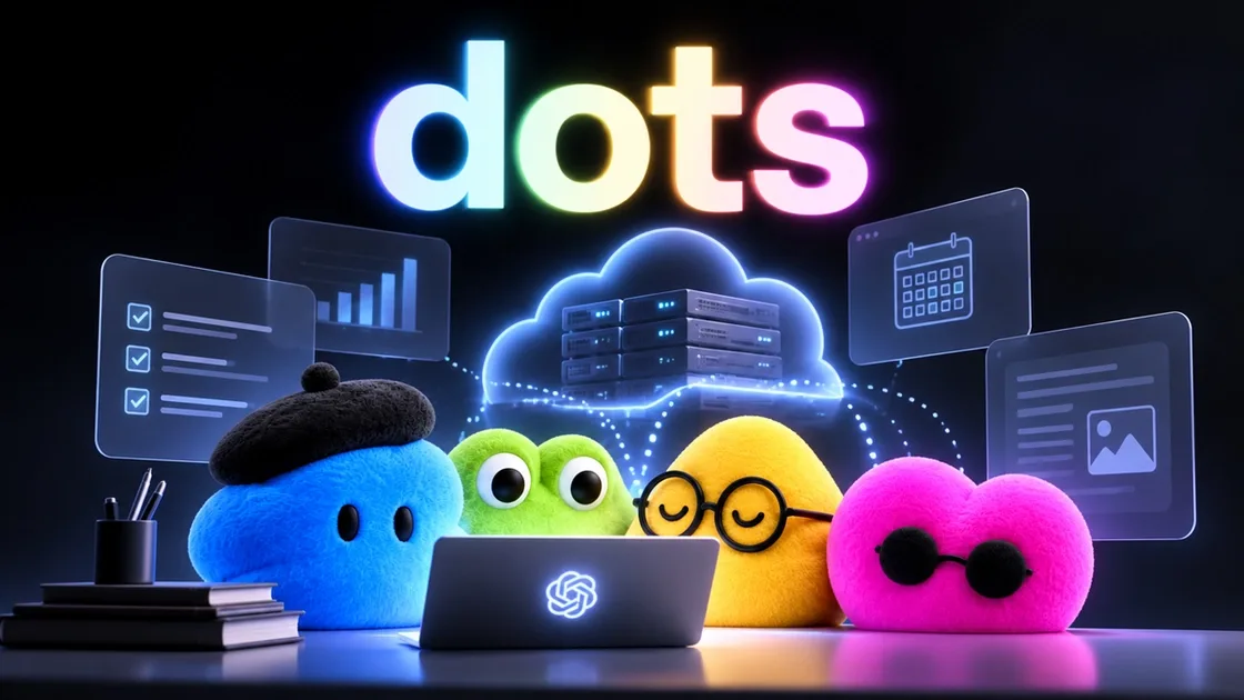 OpenAI запустила ШІ-агентів dots на базі GPT-6 Astra: персональні помічники з хмарними ПК