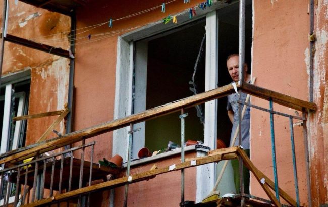 У Дніпрі після атаки РФ постраждала людина та пошкоджено кілька будинків