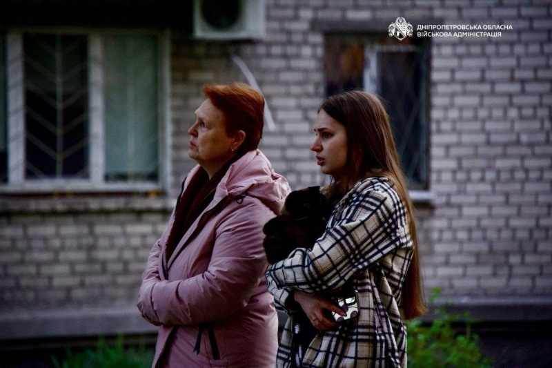 У Дніпрі після атаки РФ постраждала людина та пошкоджено кілька будинків